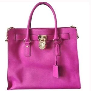 Michael Kors Large Hamilton Satchel